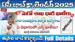 👌 మారో శాఖ నుండి భారీ ఖాళీలు appsc job calendar 2024 ap latest jobs 2024 RampB department jobs 2024 [upl. by Leuamme]