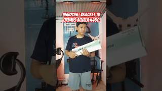 UNBOXING BRACKET TV OXIMUS AQUILA 4450 BISA NAIK TURUN [upl. by Atir]