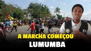 MANIFESTAÇÃO Segue Lumumba na Queda da Frelimo [upl. by Deedahs]