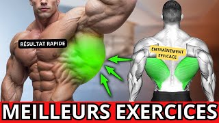 5 meilleurs exercices pour les dorsaux dos énorme [upl. by Det490]