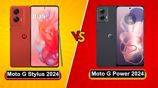 Moto G Stylus 2024 Vs Moto G Power 2024  Comparison  Which one is best [upl. by Oniram]