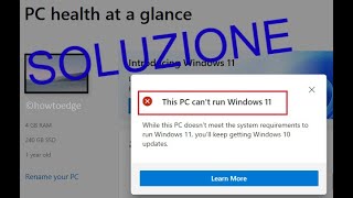 Come scaricare e installare Windows 11 su PC senza Secure Boot eo TPM [upl. by Adelina502]