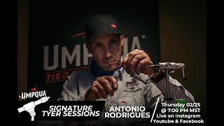 Umpqua Feather Merchants Live Stream  Antonio Rodrigues [upl. by Lambertson]