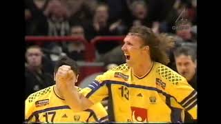 Handbolls EM 2002 Final Sverige  Tyskland [upl. by Yrogerg]