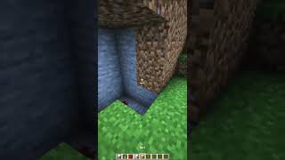 SECRET BASE minecraft minecraftbuilding minecraftshorts [upl. by Idissac]