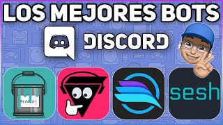 Discord Los 11 Mejores Bots y Como Usarlos [upl. by Braun]