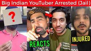 Big Indian YouTuber Went to Jail Arrested  Ashish Injured Mumbiker Nikhil Vs GAURAVZONE [upl. by Mickey]