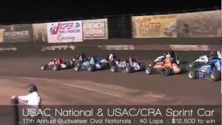 Perris Auto Speedway 11312  17th Annual Budweiser Oval Nationals [upl. by Elocan16]