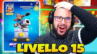 CANNONIERE LV 15 è ROTTO  CLASH ROYALE [upl. by Aikas875]