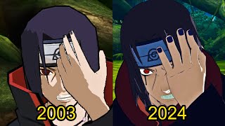 Evolution of Itachi Uchiha in Naruto Games 4K 20032024 [upl. by Garneau483]