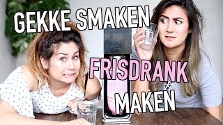 GEKKE SMAKEN FRISDRANK MAKEN  SODASTREAM DEEL 2 [upl. by Airamanna]