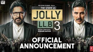 Jolly LLB 3 l Official Trailer l Akshay Kumar l Arshad Warsi l Jolly LLB 3 Shooting Update l Akshay [upl. by Adihaj]