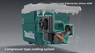 Makita Cooler amp Warmer Box  CW001G  Camping Tools  Makita UAE [upl. by Aziram536]