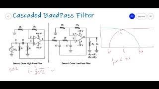 2nd Order BandPass Filter on Proteus [upl. by Hawken]