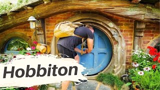 🇳🇿 Was ist in einer Hobbithöhle  Hobbiton Movie Set  Hobbington Neuseeland  The Shire Vlog30 [upl. by Heer]