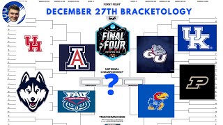 Bracketology Update  December 27 2023 [upl. by Helas82]