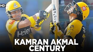 Magnificent Kamran Akmal Hits Brilliant Century  Peshawar vs Quetta  HBLPSL  MB2L [upl. by Gnuhp]