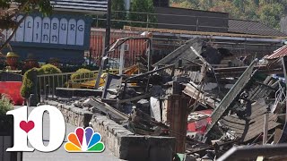 Massive fire kills 1 destroys several businesses in downtown Gatlinburg [upl. by Gunning280]