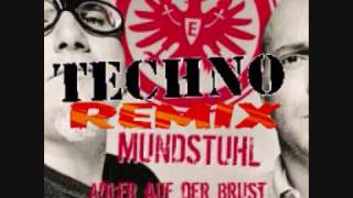 Techno Remix Mundstuhl  Adler auf der Brust  Eintracht Frankfurt Hymne [upl. by Harness]