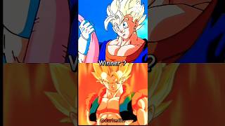 Ultimate showdown 🔥 Super gogeta vs Super Vegito 💀 dragonball DarkeditzAnime [upl. by Htebazile]