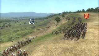 Battle of Crécy New historical battle for Medieval 2 Total war By Magister [upl. by Aonehc]