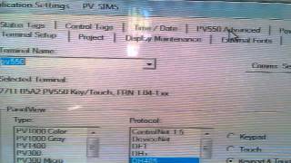 rslogix 500 y panelview 550 [upl. by Ramah]