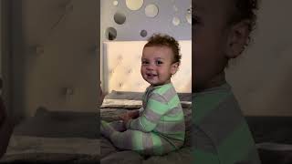 My 14 month old reacts to nosefrida babies ivf infertility kidscasting lewisfam [upl. by Marsland]