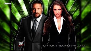 WWE Triple H and Stephanie McMahon Theme Song  quotMy Timequot CD Quality  Lyrics [upl. by Mencher206]