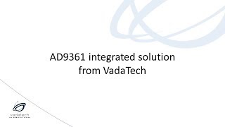 AD9361 integrated solution from VadaTech [upl. by Hachmin]