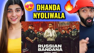 Dhanda Nyoliwala – Russian Bandana Reaction  Music Video  Deepesh Goyal  VYRL Haryanvi [upl. by Nehtiek935]