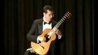 Andrea Dieci guitar plays Vals op8 n3 by Agustin Barrios Mangore [upl. by Pulchia]