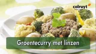 Groentecurry met linzen [upl. by Firahs]