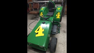 Racing Lawn Mower  Go Kart [upl. by Nagek456]