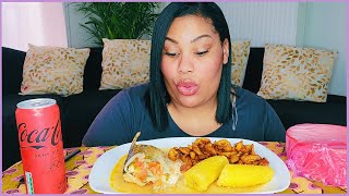 BOUILLON DE MULET ALLOCO PLANTAIN BOUILLI MUKBANG [upl. by Mall733]