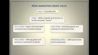 Introduction to Marketing How Marketers Create Value  Episode 49 [upl. by Edrahs]