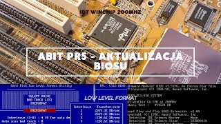 Abit PR5  IDT Winchip 200MHz  aktualizacja biosu  instalacja Slackware 8  HDD Low Level Format [upl. by Cheadle75]