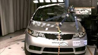 ► 2011 Kia Forte CRASH TEST [upl. by Aisercal]