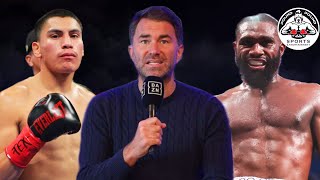 Eddie Hearn EXPOSES Jaron Ennis vs Vergil Ortiz 147 Offer during interview [upl. by Kessler]