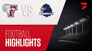 Highlights Fordham vs Monmouth  CAA Football 2024 [upl. by Etti]