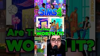 Are The Party Essentials and Urban Homage Kits Worth It thesims4 sims4 shorts thesims sims [upl. by Law]