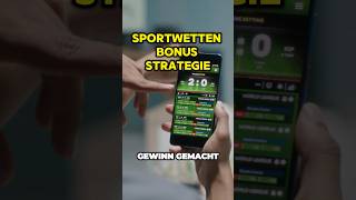 Sportwetten Bonus Strategie sportwetten matchedbetting surebets valuebets [upl. by Heinrick]