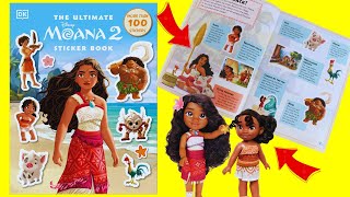 Moana 2 Ultimate Sticker Activity Book [upl. by Mendez]