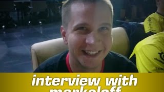 Interview with markeloff  Starladder X [upl. by Mcclish754]