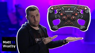 Fanatec Clubsport Formula v25 X Wheel Review [upl. by Airotel998]