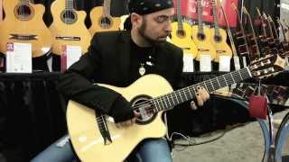 PATRICK ABBATE quotTONYquot LIVE  ALHAMBRA GUITARS  NAMM 2014 [upl. by Anerol]