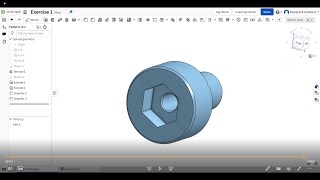 Onshape Exercise 1 [upl. by Diantha]