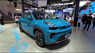 2021 Chery EQ5 Ant EV Walkaround—2020 Beijing Motor Show—2021款奇瑞蚂蚁EV，外观与内饰高清实拍 [upl. by Irtak280]