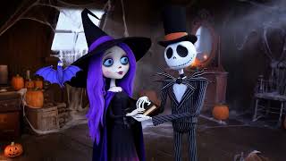 Halloween Jack Skellington and Sally Animation Episode 14 [upl. by Eelir]