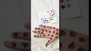 Star full hand mehndi design new idea by Sam makeup with Sam mehndi design sport my channel 👈❤️🇵🇰 [upl. by Gauthier]