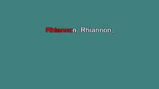 Rhiannon Fleetwood Mac karaoke [upl. by Barbuto]